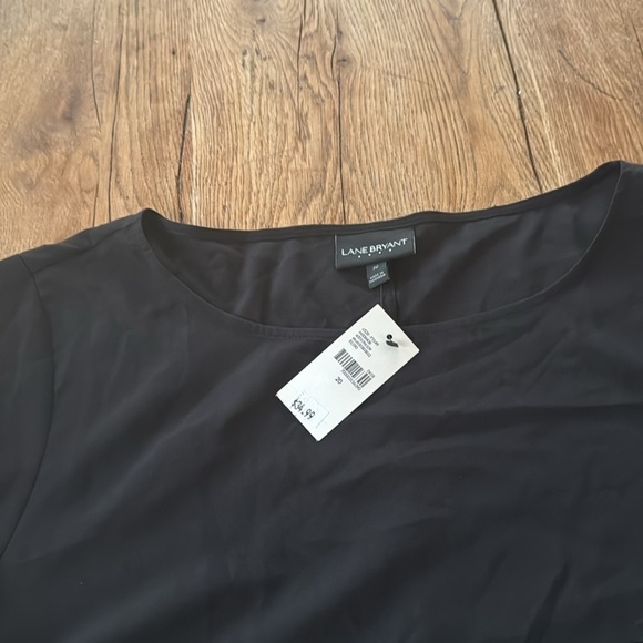 Lane Bryan Black Short Sleeves Blouse - Picture 4 of 5